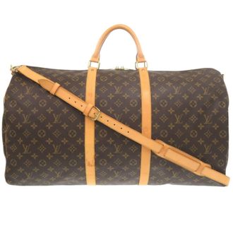 Louis Vuitton Brown Monogram Monogram Boston Bag (Pre-Owned)