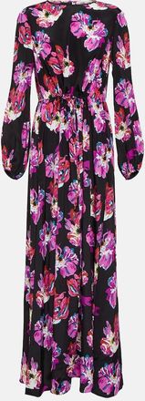 Diane Von Fürstenberg Sydney printed silk-blend maxi dress