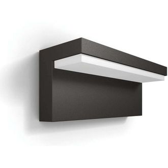 Philips Mygarden - Luminaria Led De Pared Para Exteriores 22x8 Cm, 4000 K, 4,5 W, Antracita 915005378302