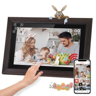 OEM Marco De Fotos Digital Kruger&matz Frameo Wi-fi De 15 Pulgadas, Marco De Madera