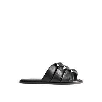 J.W.Anderson Coil Slide - Dames - Schoenen - Zwart - Maat: 38 EU Leer