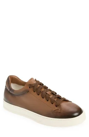 Doucal's Spencer Low Top Sneaker in Morgan Cuoio at Nordstrom, Size 8.5Us