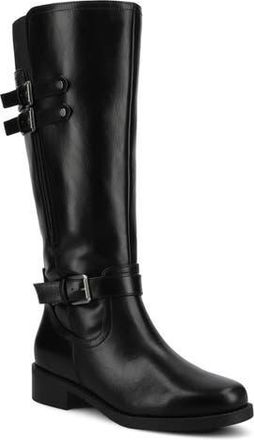 Journee Collection Sonny Knee High Boot in Black at Nordstrom Rack, Size 9.5 Regular Calf