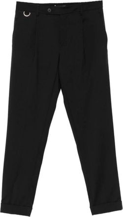 low brand Riviera Broek - Heren - Slim Fit Broeken - Zwart - W31 - Leer - Broeken