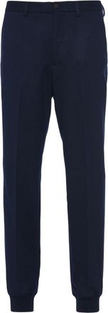 Prada tapered wool trousers - men - Wool - 50 - Blue