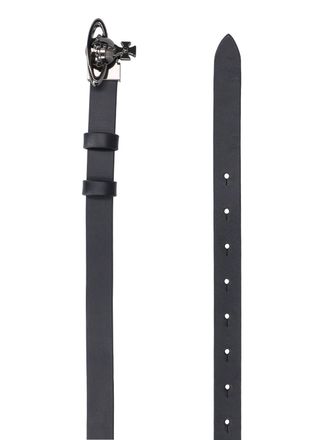 Vivienne Westwood Womens Belts Black Cow Leather