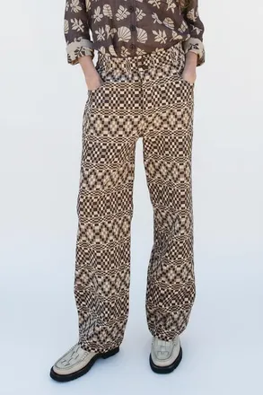 Ace & Jig Pascal Button Fly Pants in Yesterday at Nordstrom, Size Xxx-Large