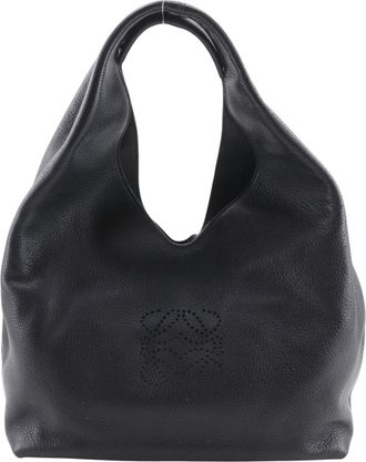 Loewe Black Leather Tote Bag (Pre-Owned)