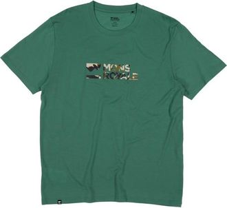 Mons Royale Icon Merino T-Shirt Merinoshirt f&uuml;r Herren | gr&uuml;n