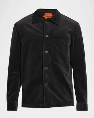 Barena Men & apos;s Cedrone Cotton Corduroy Jacket