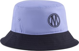 Puma Cappello a secchiello Olympique de Marseille ftblEssentials da uomo, Accessori, Blu, OSFA