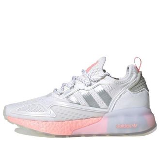 adidas (WMNS) adidas ZX 2K Boost White Glow Pink FY2013