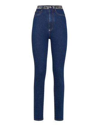 Philipp Plein Super Hoge Taille Jegging