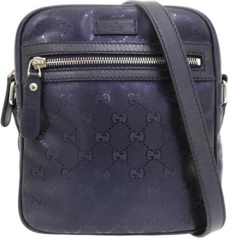 Gucci Pre-owned Plastic shoulder-bags - unisex - Vintage Schoudertas - Paars - ONE Size - Vintage