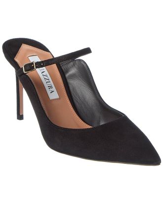 Aquazzura Bow 85 Suede Pump