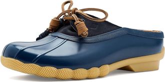 Sperry Top-Sider Saltwater Womens Lace-up Boots Navy 3 : 8.5 M (B), Rubber