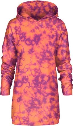 Mr. Gugu & Miss Go Orange Tie Dye Oversize hoodiejurk