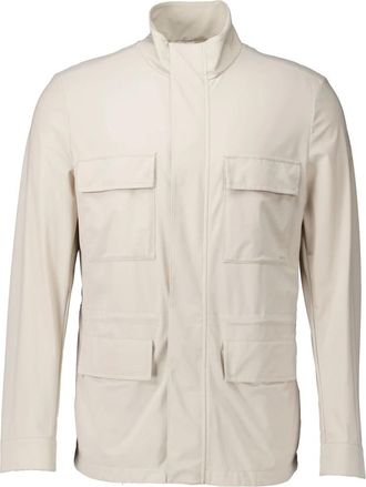 Duno Obsidian Cream Jacket - Heren - Zomerjassen - Beige - M - Jassen