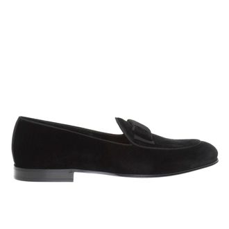 Dolce & Gabbana Gg fluwelen loafers