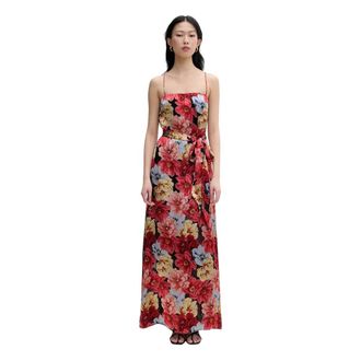 Gestuz Sigrida Jurk - Dames - Maxi kleedjes - Veelkleurig - M - Kleedjes
