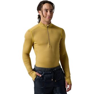 Backcountry Pines Micrrid Ultra-Lt Baselayer 1/4-Zip Top - Mens in Hot Spot at Nordstrom, Size Xx-Large