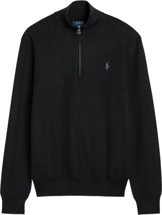 Polo Ralph Lauren half-zip sweatshirt - Black