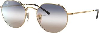 Ray-Ban Jack Zonnebrillen - unisex - Zonnebrillen - Geel - 51 MM - Accessoires