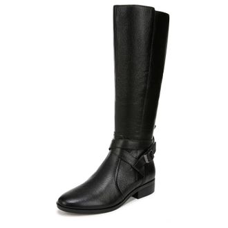 Naturalizer Womens Naturalizer Rena J2427L1004 Black Leather Riding Boots HAWK2488