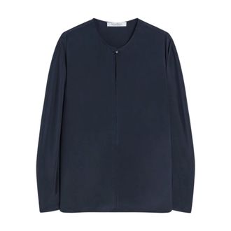 Max Mara Mujer, Camisetas, Azul, Talla: S
