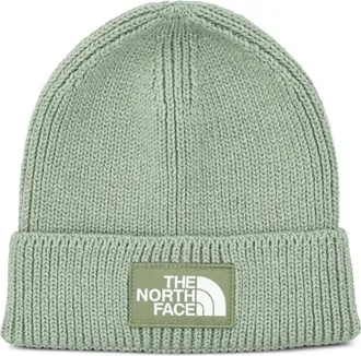 The North Face logo-patch beanie - men - Elastane/Polyamide/Polyester - One Size - Green