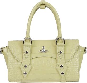 Vivienne Westwood Tassen.. - Dames - Shoppers - Groen - ONE Size - Leer - Tassen