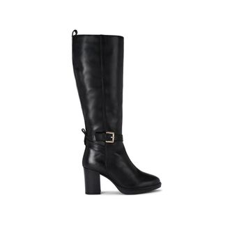 Kurt Geiger Womens Leather Sage High Leg Boots - Black Leather (archived) - Size UK 7