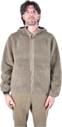 K-Way Chaqueta Reversible Jack Sherpa Polar - Jackets - Hombre - Verde - XL