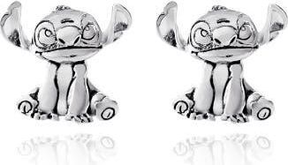 Disney Silver Plated Stitch Stud Earrings at Nordstrom