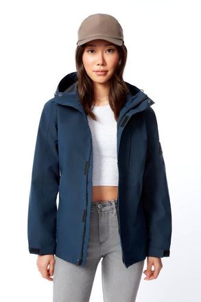 Alpine North Tahsis - Plus Size Lightweight Waterproof Shell Rain Jacket in Blue at Nordstrom, Size 4X
