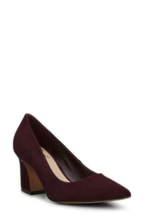 Vince Camuto Hailenda Pointed Toe Pump in Petit Sirah at Nordstrom, Size 8.5