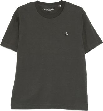 Marc O'Polo logo-print T-shirt - men - Cotton - S - Green