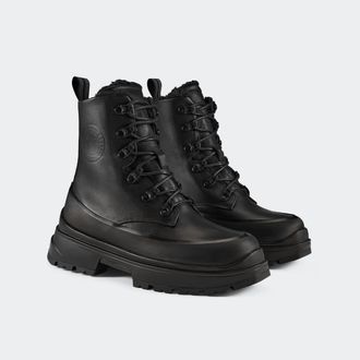 Canada Goose Kya Lace Up Boot (Women, Black, US 11)