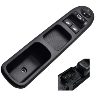 OEM 6554.qc Interruttore Alzacristalli Elettrico Anteriore Sinistro Lato Guida Per Peugeot 207 (6554qc)