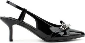 Rachel Roy Agnes Bow Slingback Pump in Black at Nordstrom Rack, Size 6.5