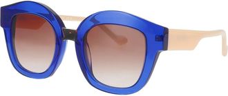Face &agrave; Face Flow 2 1682 Womens Sunglasses Blue Size 50