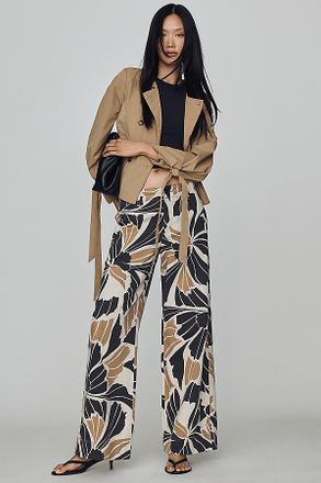 Anthropologie Sanctuary Academy Cotton Linen Wide Leg Pants