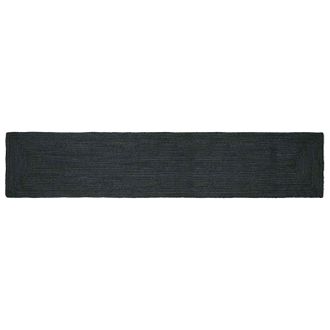 vidaXL Alfombras De &Aacute;rea Rectangular Gris Oscuro 60 X 400 Cm Yute Vidaxl