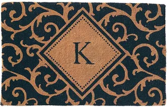Frontgate Liana Scroll Monogram Door Mat - B - Frontgate