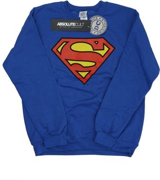 DC Comics DC Comics Heren Superman Logo Sweatshirt (Koningsblauw)
