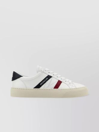 Moncler low top sneakers featuring contrasting panels