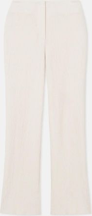 Nanushka Womens Sherpa Crepe Melange Pants In Creme