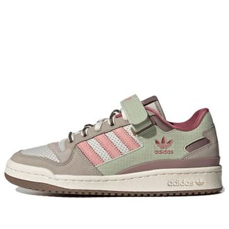 adidas (WMNS) adidas Originals FORUM Low Shoes Beige Multi-Color IG1581
