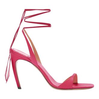 The Attico Dames, Schoenen, Roze, Maat: 37 1/2 EU Leer