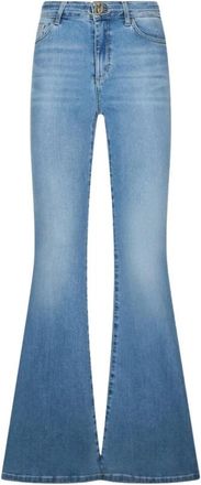 Liu Jo Jeans, Dames, Blauw, W27, Denim, Ua 6159-D0264 Flared Jeans